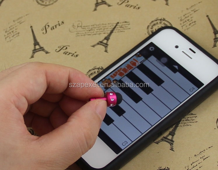 卸売シャイニーミニ2イン1iphoneアプリのスマートフォン用スタイラスペン問屋・仕入れ・卸・卸売り