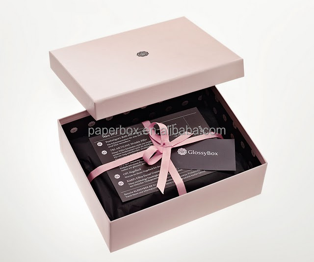 rigid paperboard custom print cardboard box gift box
