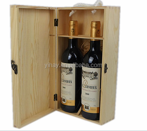 Custom wooden wine box red wine wooden box