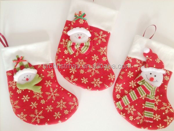 2014 New cute christmas stocking/christmas gift問屋・仕入れ・卸・卸売り