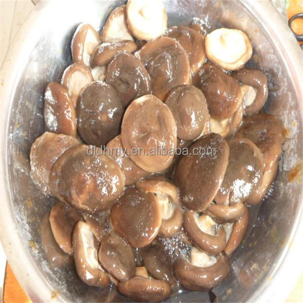 china canned shiitake mushrooms salt fresh boiled shiitake mushroom in 1kg bag in pouch