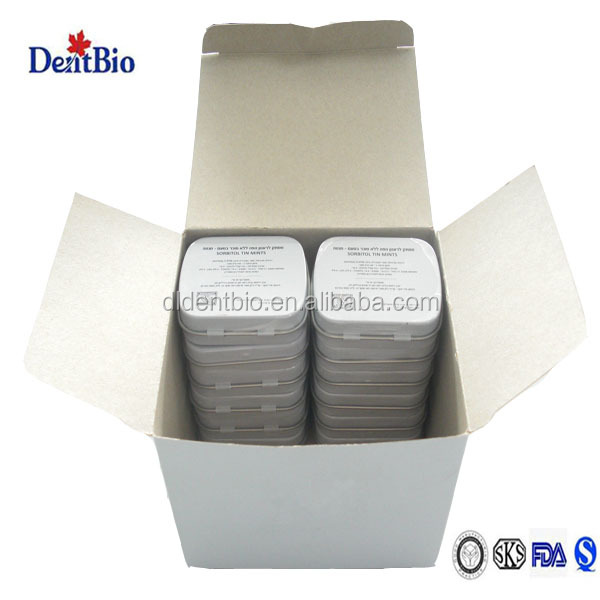 0.4g candy Click clack tin packing mints