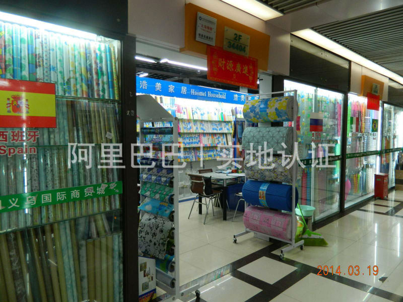Pvcのアンチ- 横滑りたバスマット花柄のデザインマット透明問屋・仕入れ・卸・卸売り
