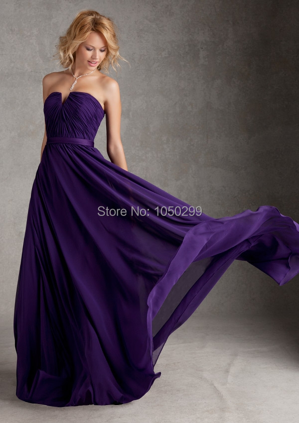Purple bridesmaid dress size 14