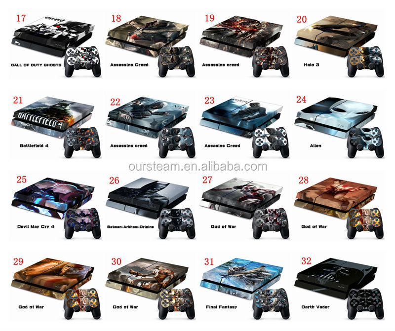 卸売ブランドの新しいソニー用スキンps4ビニールデカール皮のステッカー- 白問屋・仕入れ・卸・卸売り