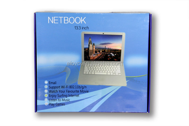 13.3inch prices of laptops in dubai dual core hdmi VIA8880 roll top laptop price