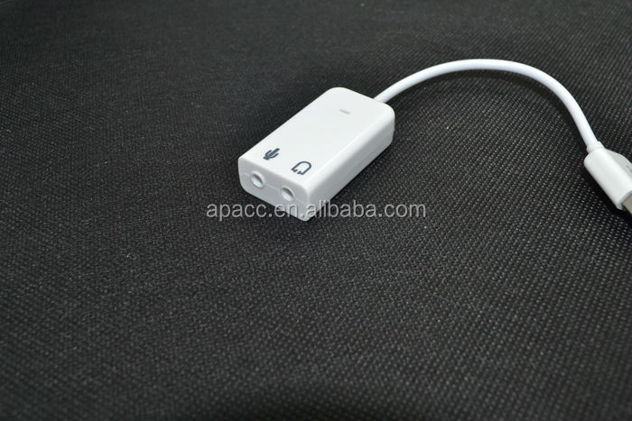 サウンドアダプタusb2.07.1チャンネルwindows用/2000/2003/xp/vista/win7/linux/ひるみ/アンドロイド/mac問屋・仕入れ・卸・卸売り