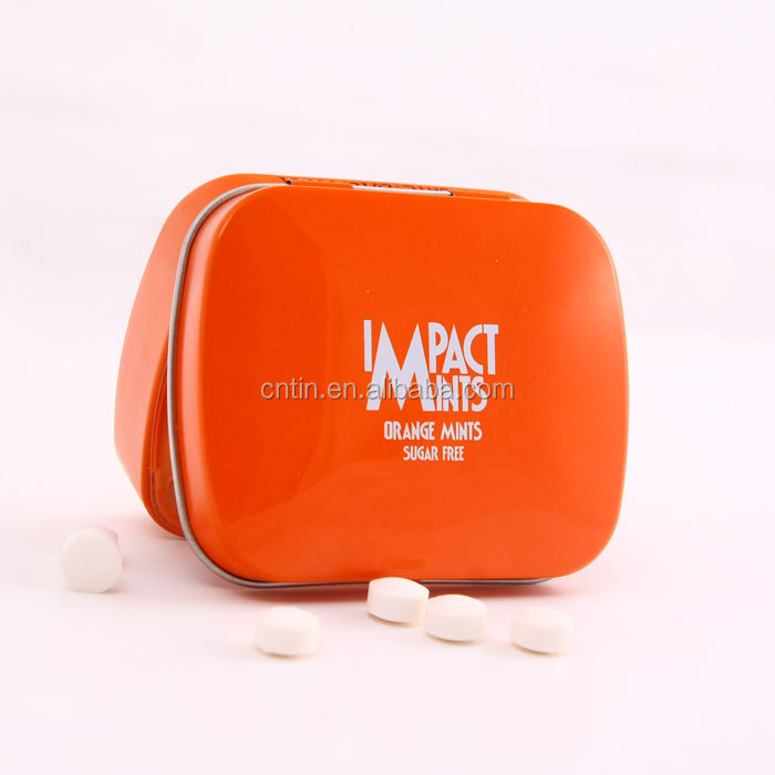 mint tin with breath mints