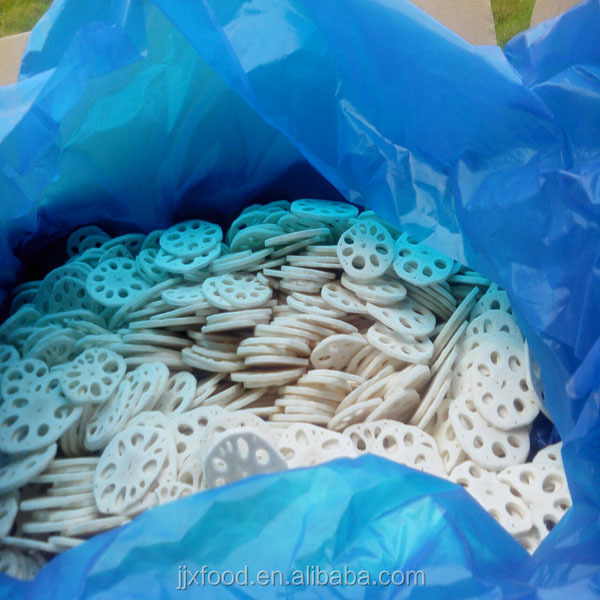 2014 highest quality lowest price frozen lotus root piece cut slice