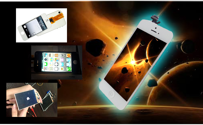 ylx高品質低価格携帯電話lcdスクリーン5sappleのiphoneのための画面、 iphone用5sオリジナルlcdスクリーンデジタイザ仕入れ・メーカー・工場