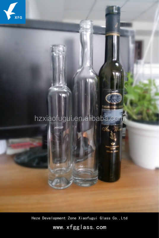 high quality ice wine glass bottle wholesale