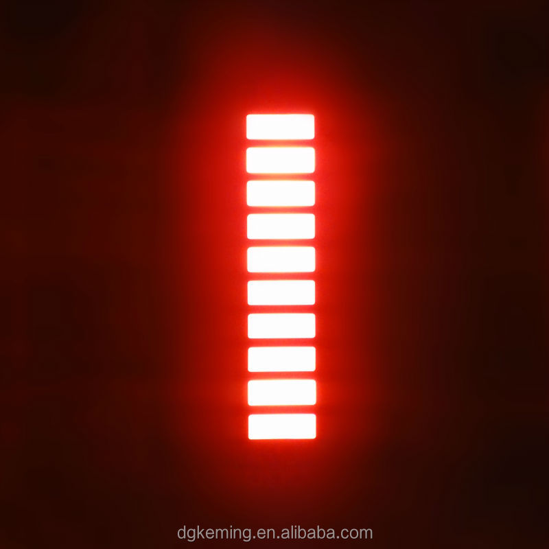 rgb led bar 10 segment display triple 3 colors graph led bar