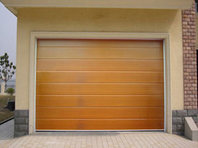 Wood color sectional garage doors and garage door panels sale / garage 