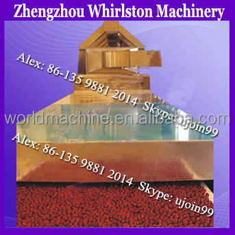 Microwave cocoa powder drying sterilization machine