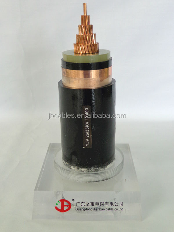High Voltage Underground Cable, Copper Co<em></em>nductor XLPE Insulated Cable, Electric Cable YJV 33KV問屋・仕入れ・卸・卸売り