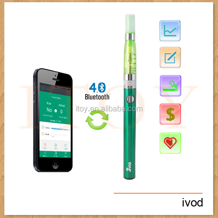 Unique Design bluetooth ecig IVOD with record/plan maker on phone ecigator ecig alibaba italian