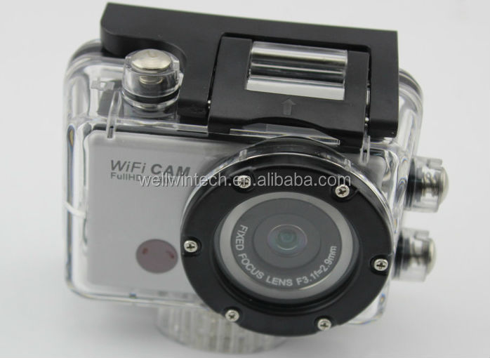 Wi-fi1080p30m防水スポーツヘルメットアクションhdデジタルビデオカメラ問屋・仕入れ・卸・卸売り