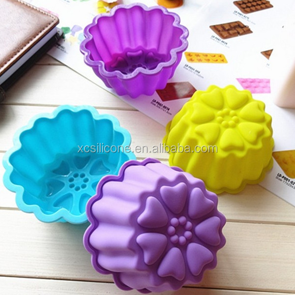 OEM unique pop funny 3d silicone mold cake decorating
