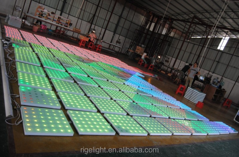 安いポータブル60*60cmrgbカラーledのダンスフロア問屋・仕入れ・卸・卸売り