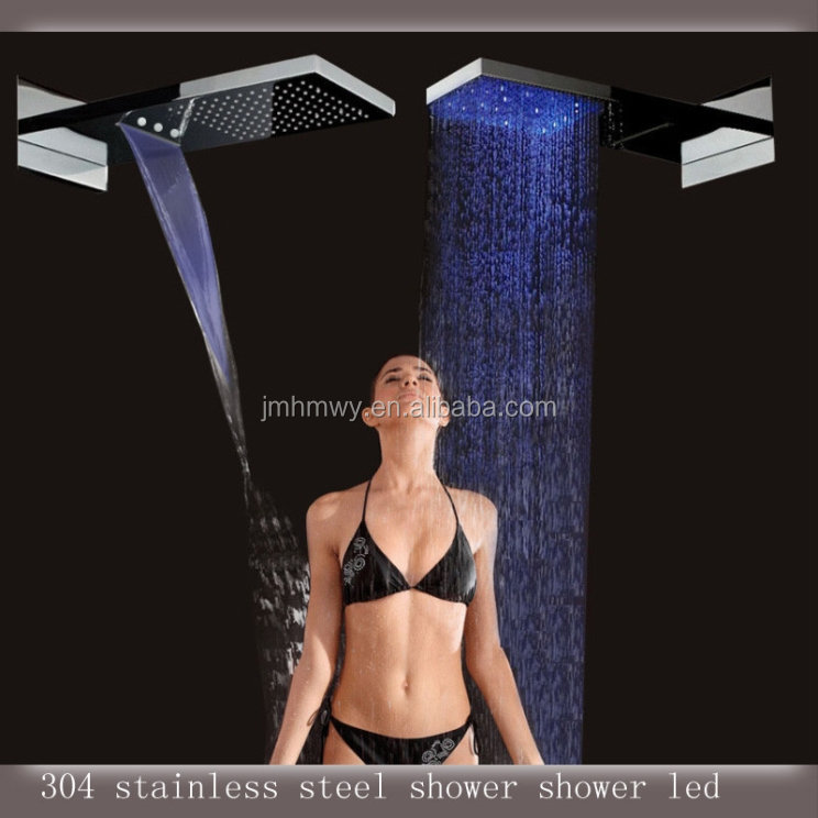 レインシャワー温度に敏感な降雨3機能隠しledレインシャワーヘッド問屋・仕入れ・卸・卸売り