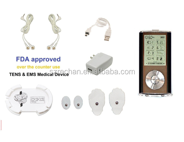 REC-208B Handheld Rechargeable Mini TENS Massager