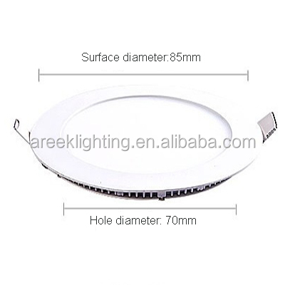中国の製造元2014年ライト埋め込み式led天井パネル6w12w18wラウンド、 正方形のled天井パネル問屋・仕入れ・卸・卸売り