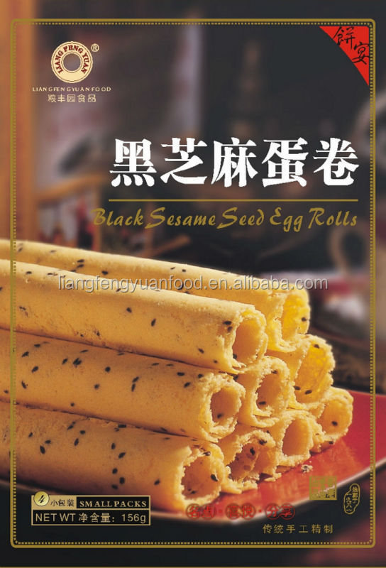 assorted egg rolls eggs roll cream biscuit