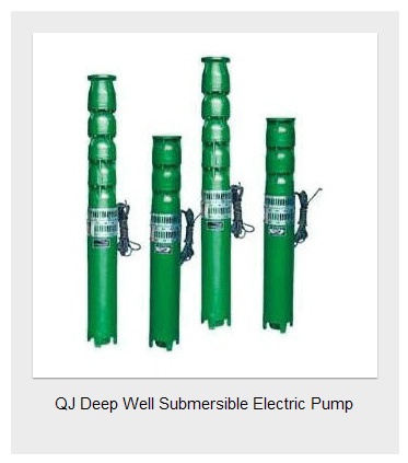 QJ Deep Well Submersible Electric Pump