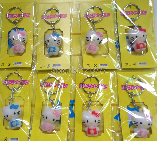 Купить 120pcs/много hello kitty брелок фильм аниме рисунок подвески в ...