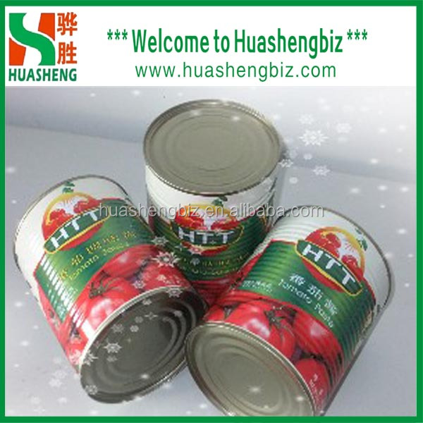 Canned Tomato Paste with easy open