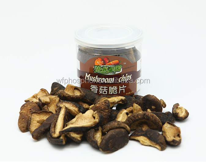 VF vegetables chips dried mushroom chips