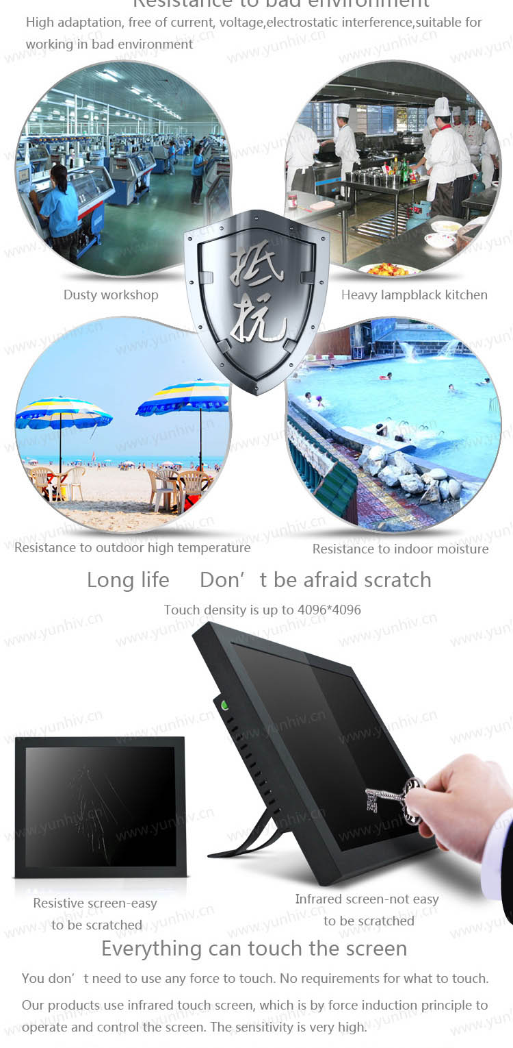 G220iqi/22インチaiopc/d61i3インテルデュアルコア3.3グラム/赤外線タッチスクリーンすべて一台のpcで問屋・仕入れ・卸・卸売り