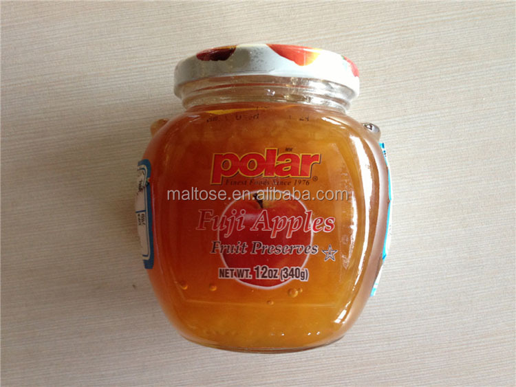 Variety of syrups with pulp / orange syrup with pulp