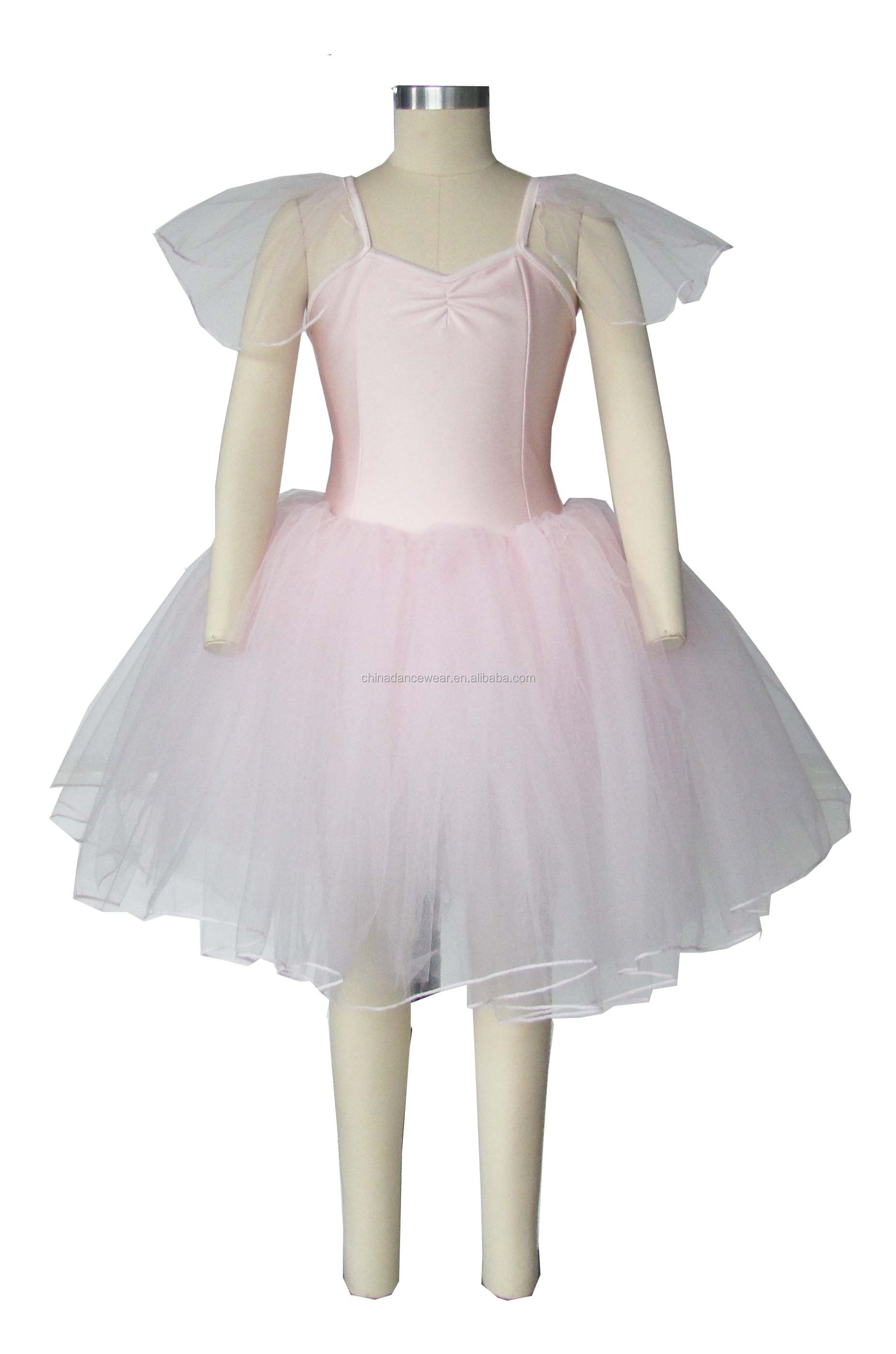 女の子ドレスライクラチュールバレエ5層の子どもたちのステージパフォーマンスのダンスの衣装のコルセット問屋・仕入れ・卸・卸売り
