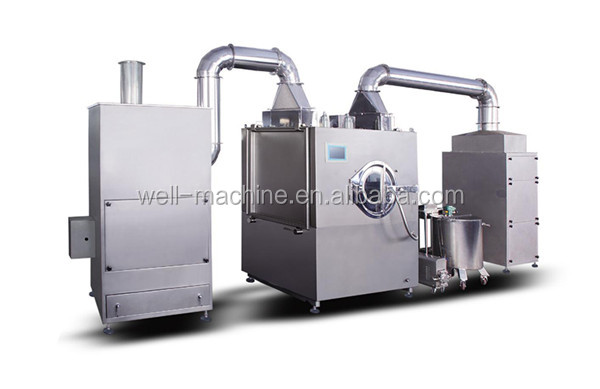 improved chocolate coating machine with stainless steel closed structure