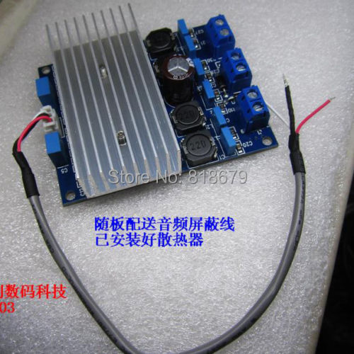 tda7492 d класса платы цифровой усилитель 50w + 50w усилитель доска с радиатора tda7492 d класса платы цифровой усилитель 50w + 50w усилитель доска с радиатора
