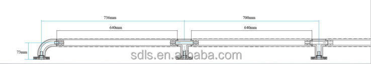 Stainless Steel Bathroom Security Grab Bars