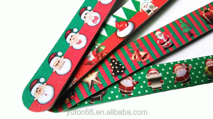 工場卸売熱い販売爪やすりエメリーボードクリスマスのギフト問屋・仕入れ・卸・卸売り
