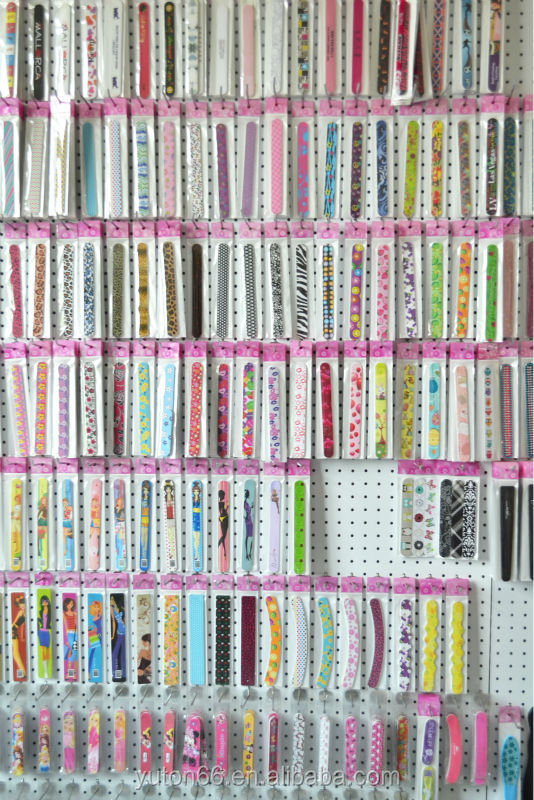 専門工場ネイルアートネイルツール釘穴研磨スポンジ心を持ったネイルバッファブロック問屋・仕入れ・卸・卸売り