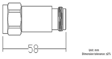 パワーアッテネータ2wn型rfコネクタ仕入れ・メーカー・工場