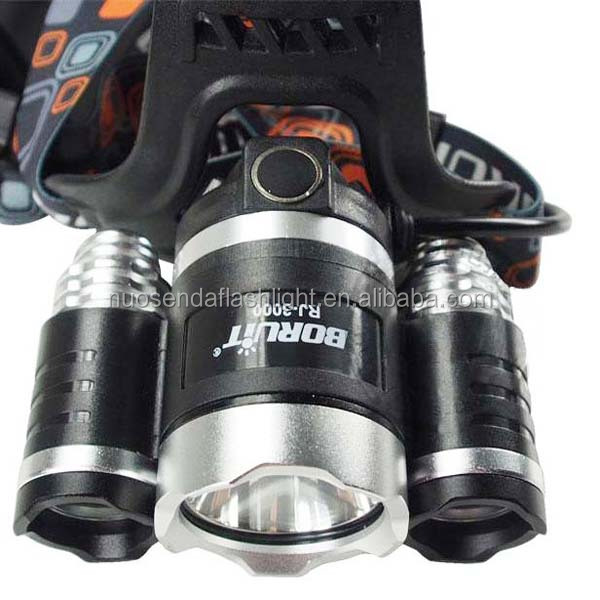 Boruitrj-300018w3×クリーxm-lt63000ルーメン4- モードヘッドランプ+1xcharger( auプラグ)( 2×18650)問屋・仕入れ・卸・卸売り