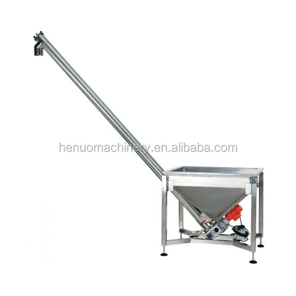 Automatic packaging line for standup cocoa powder pouch