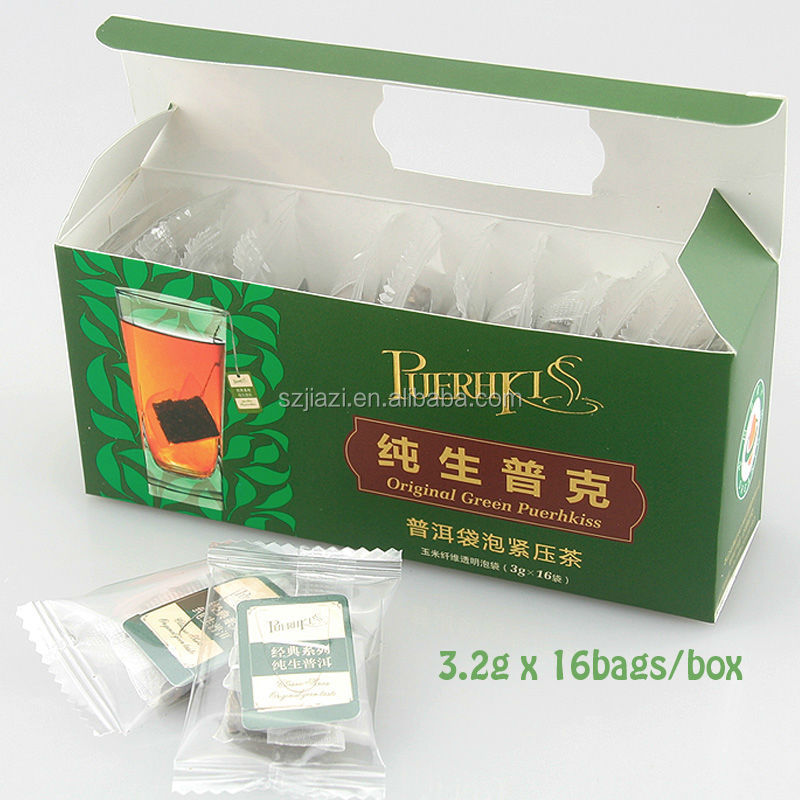 tea brands name puerhkiss raw puer tea