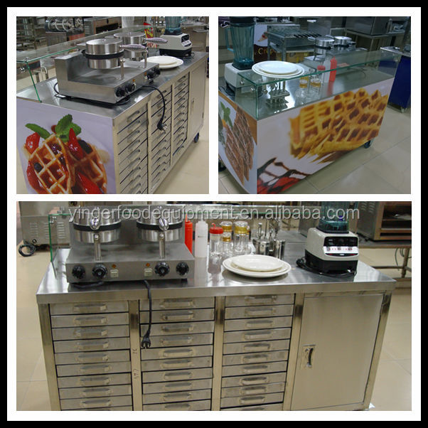 2014 new style Commerical fast food truck design manufactures for sale