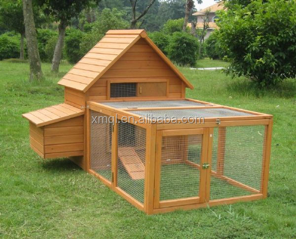 Elegant Design Wire Mesh Chicken Coops With Ladder And Storage