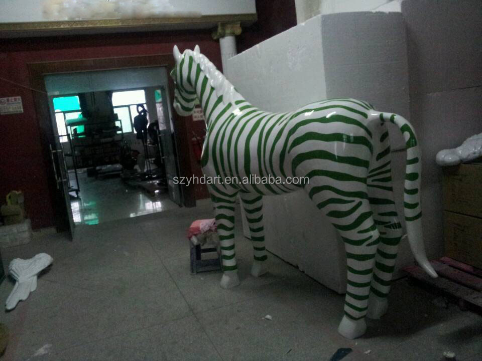 命- サイズのグラスファイバー製の馬のための公園展示問屋・仕入れ・卸・卸売り