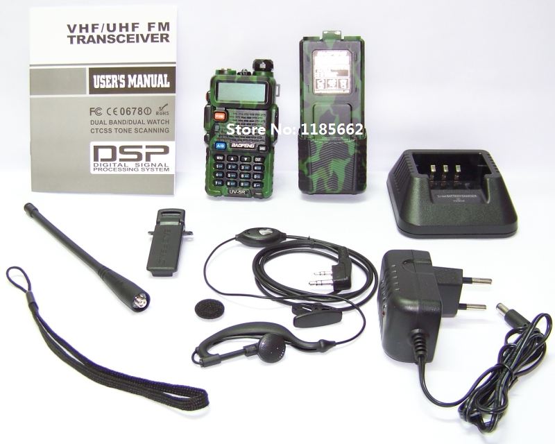 baofeng uv-5r camo 3800 mAh i11ok