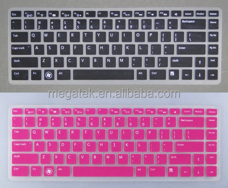 ソリッドカラー用キーボードプロテクターシリコンのラップトップデル14r/n411問屋・仕入れ・卸・卸売り