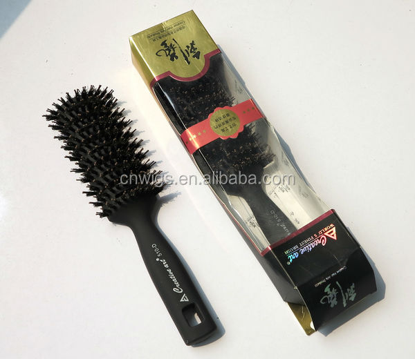 卸売ベントヘアブラシ猪毛