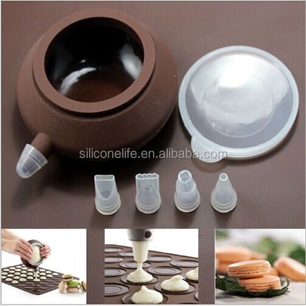 Macaron/Chocolate/Cake Tools Easy Squeeze Silicone Cake Decorating Pen